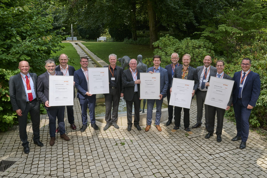 STIHL palkitsee vuoden 2021 toimittajat